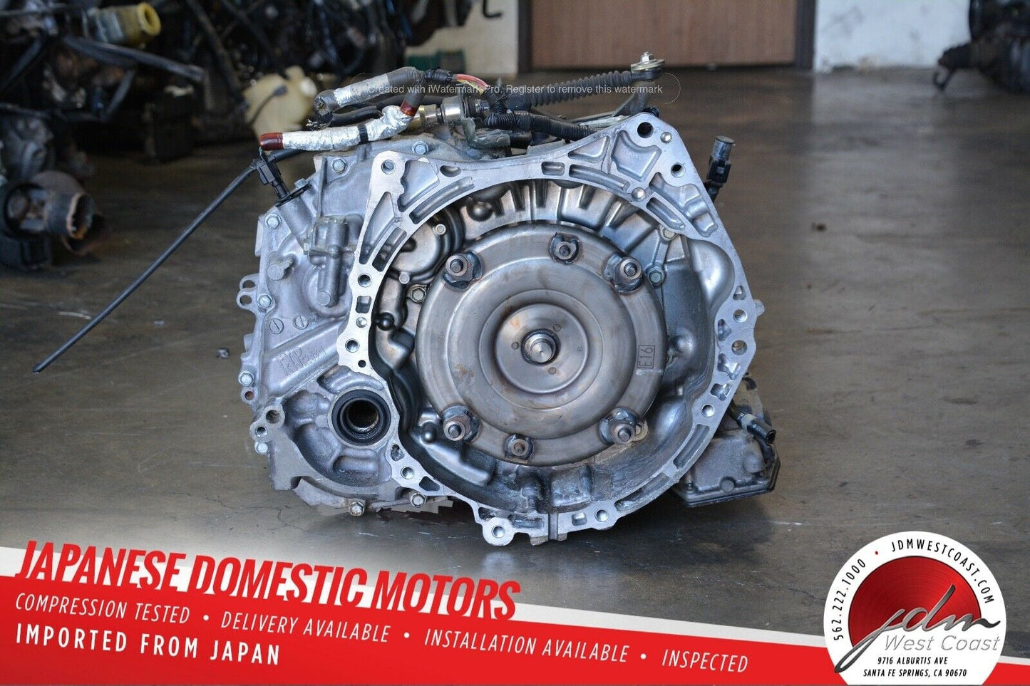 JDM MR18DE 07-08 NISSAN VERSA 1.8L CVT AUTOMATIC TRANSMISSION