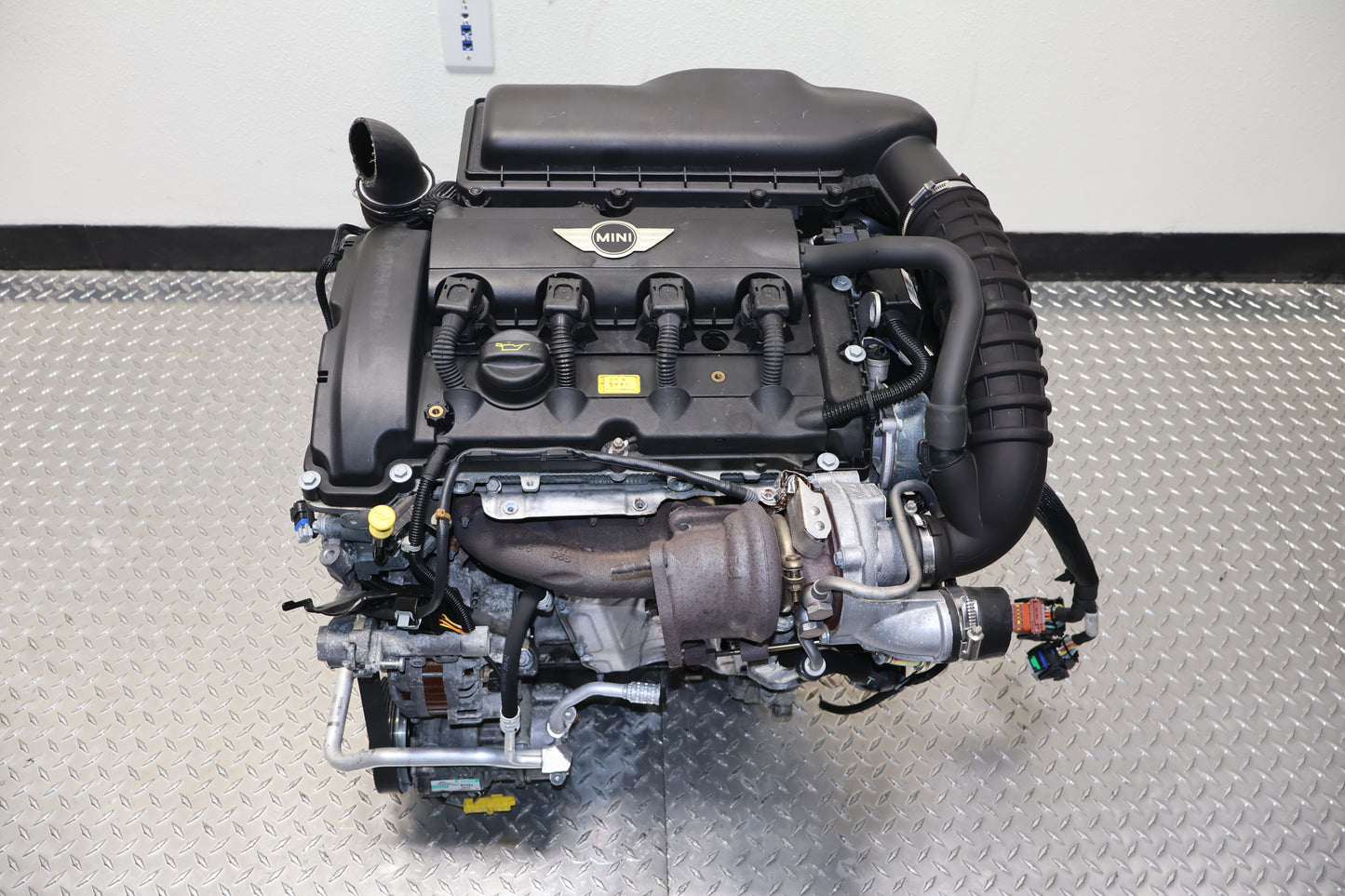 JDM 2007 - 2010 MINI COOPER S MOTOR TURBOCHARGED 1.6L COMPLETE ENGINE WITH ECU