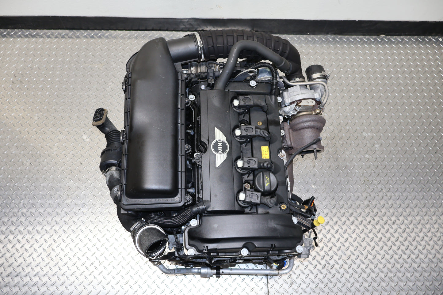 JDM 2007 - 2010 MINI COOPER S MOTOR TURBOCHARGED 1.6L COMPLETE ENGINE WITH ECU