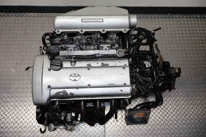 Toyota 4A-GE Silvertop 1.6L 20V Engine & 5 Speed Manual Transmission Swap JDM