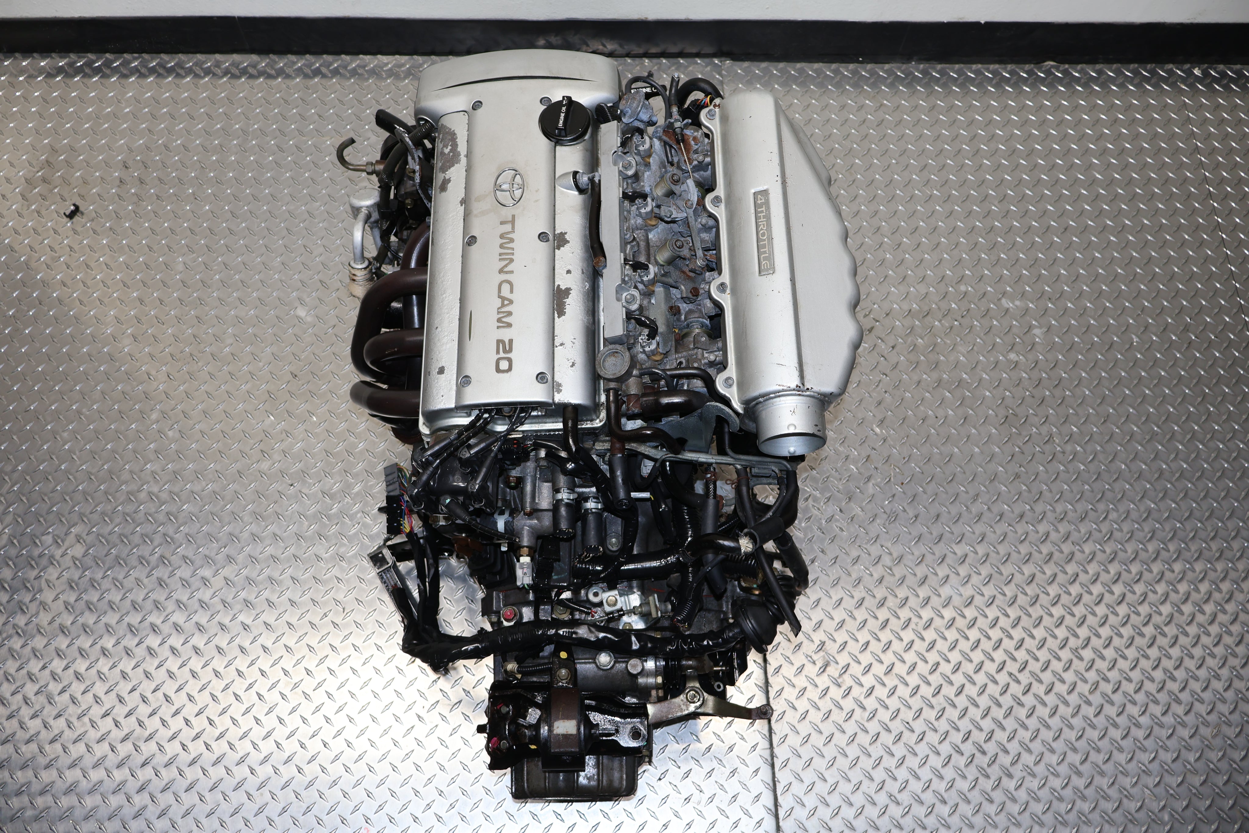 JDM Toyota 4AGE Silvertop 1.6L 20V Engine & 5-Speed Manual Trans – All ...