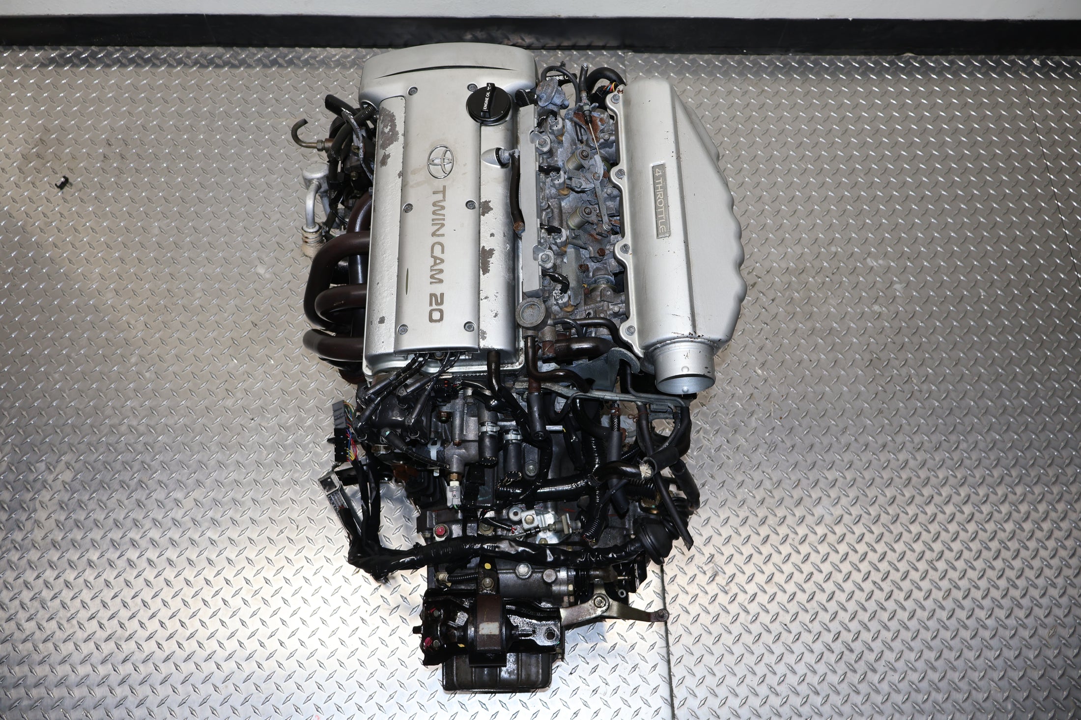 JDM Toyota 4AGE Silvertop 1.6L 20V Engine & 5-Speed Manual Trans – All ...