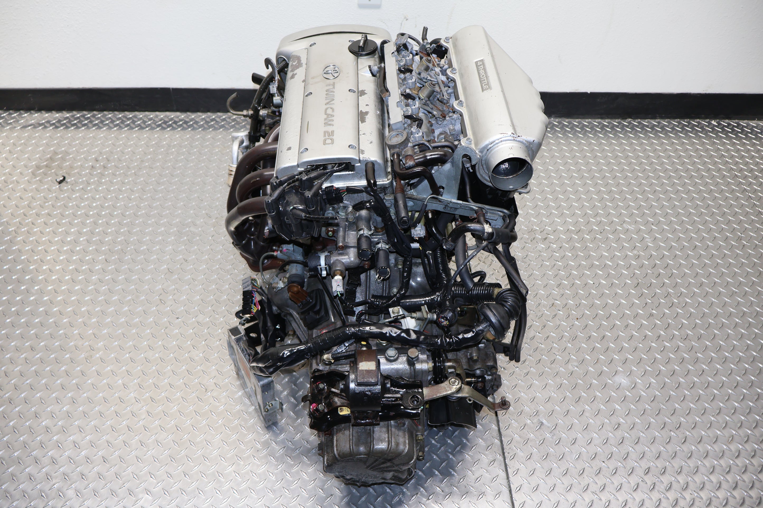 JDM Toyota 4AGE Silvertop 1.6L 20V Engine & 5-Speed Manual Trans – All ...