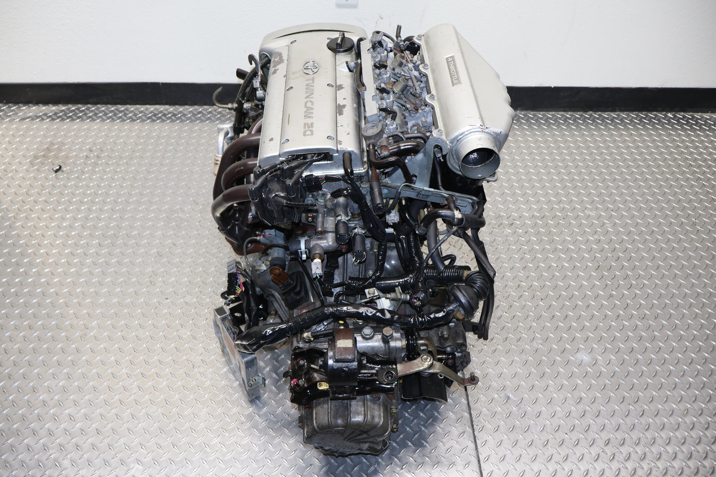JDM Toyota 4AGE Silvertop 1.6L 20V Engine & 5-Speed Manual Trans