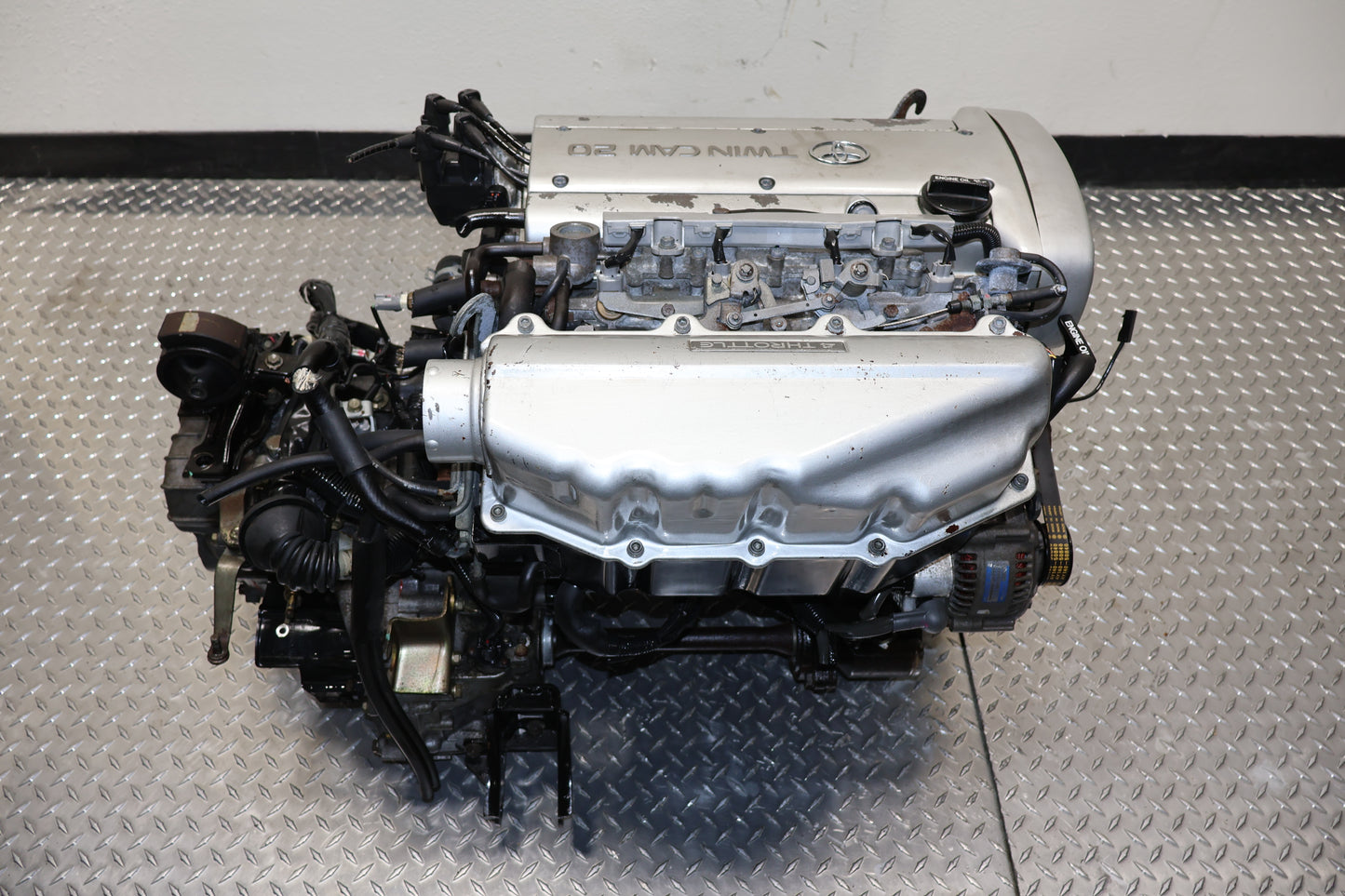 JDM Toyota 4AGE Silvertop 1.6L 20V Engine & 5-Speed Manual Trans