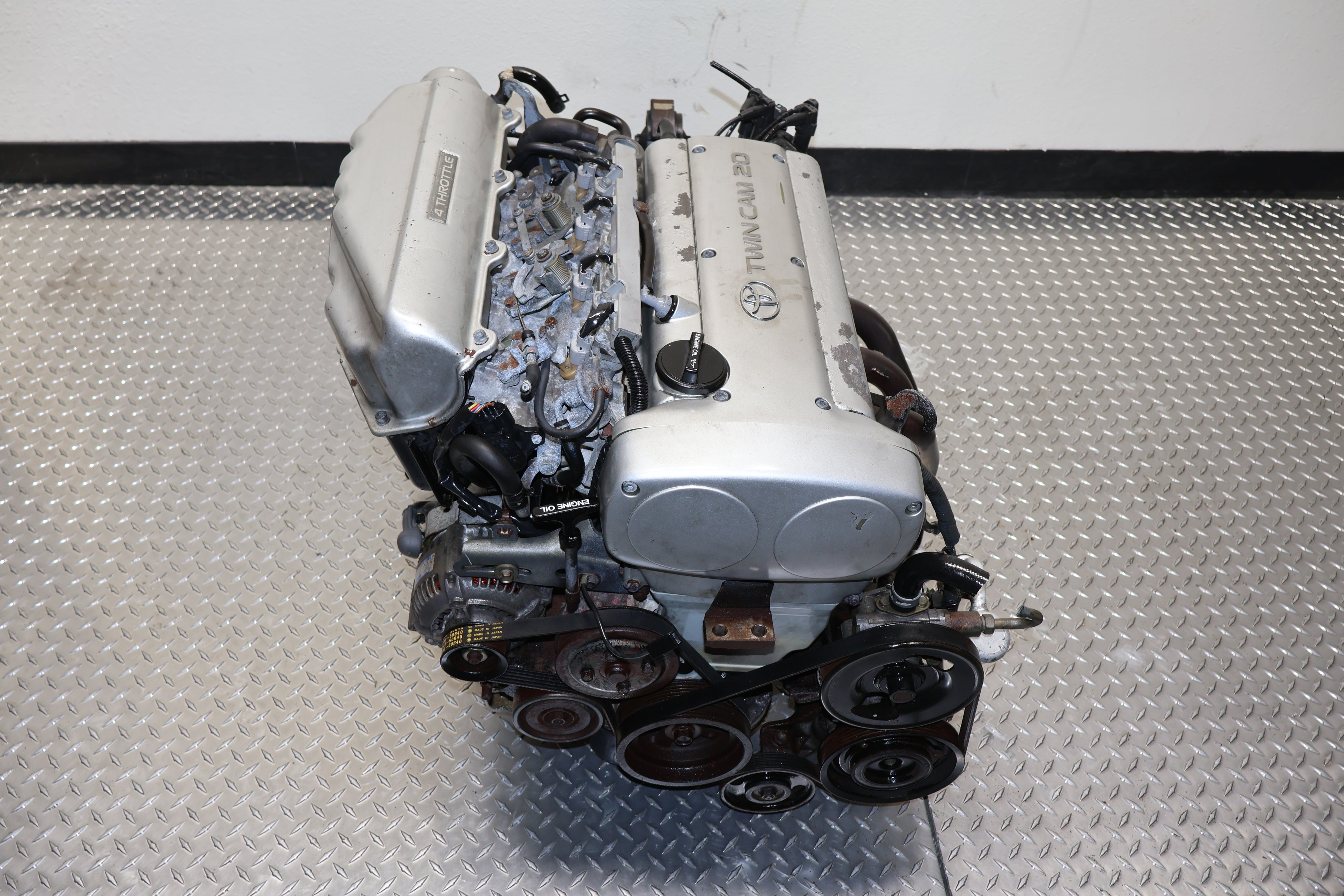 JDM Toyota 4AGE Silvertop 1.6L 20V Engine & 5-Speed Manual Trans – All ...