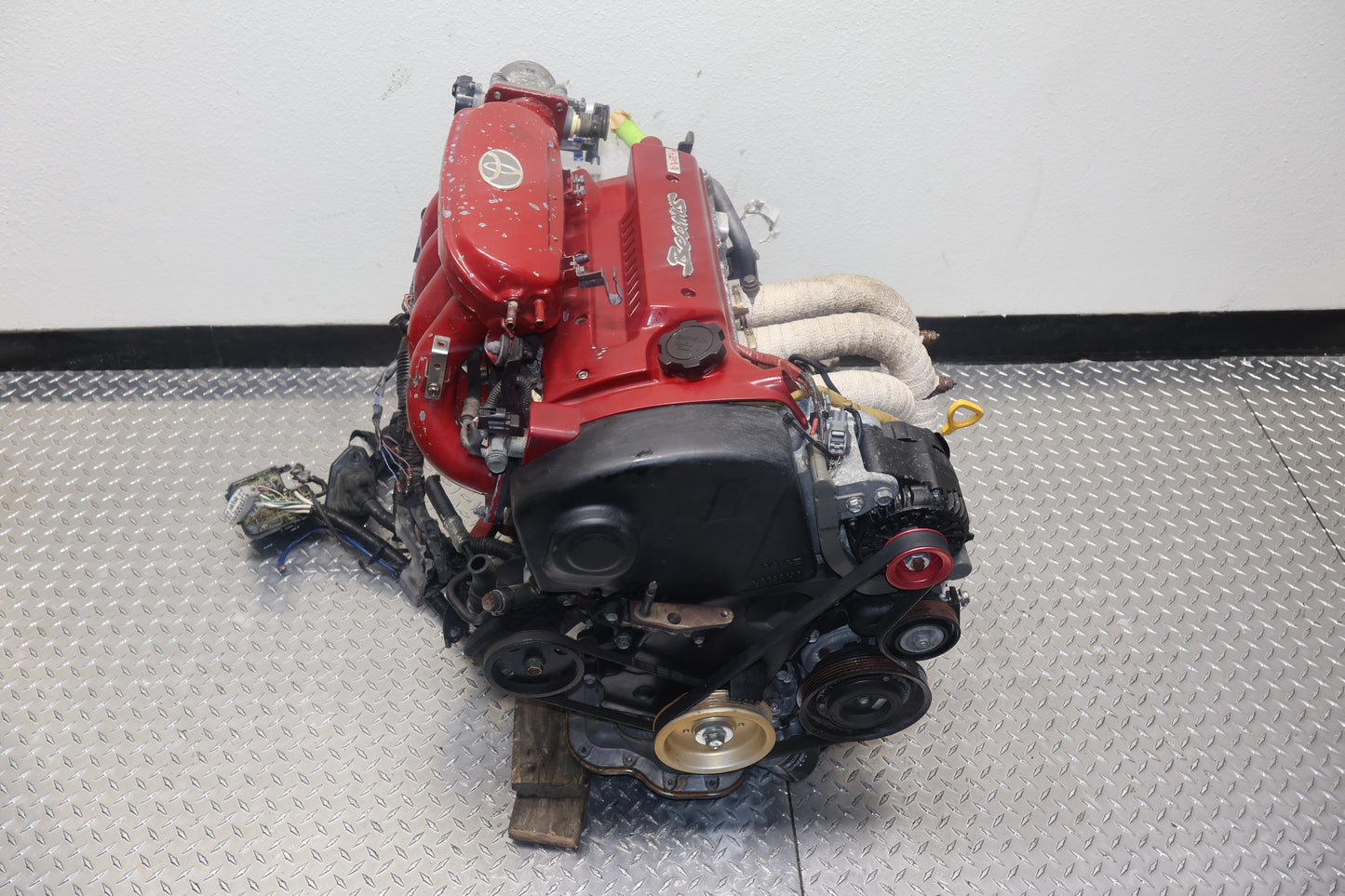 Toyota Celica 4th Gen Engine 3S-GE Beams Red Top JDM 2.0L VVTi FWD