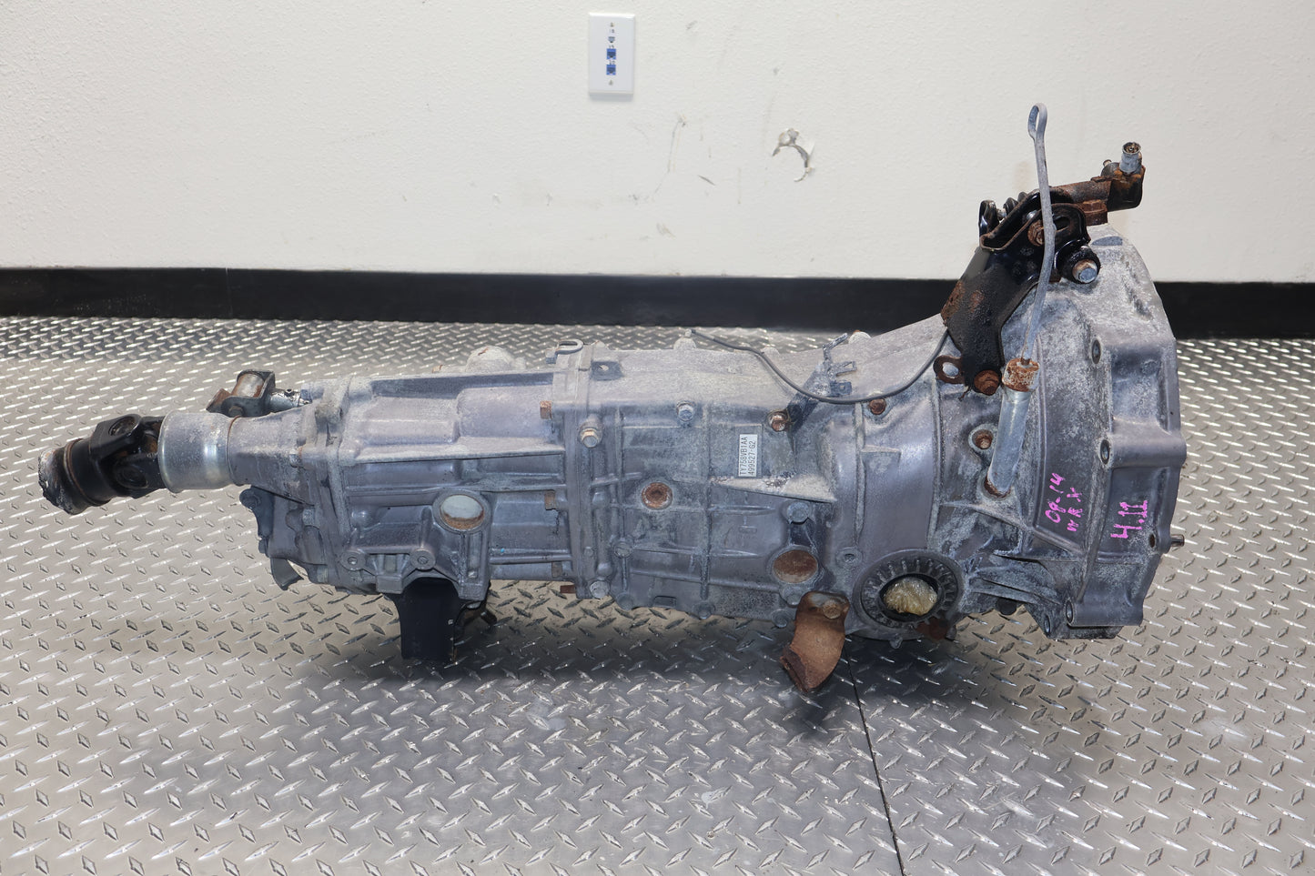JDM 2008-2014 Subaru Impreza 5 Speed Manual Awd Transmission 4.11 final ratio