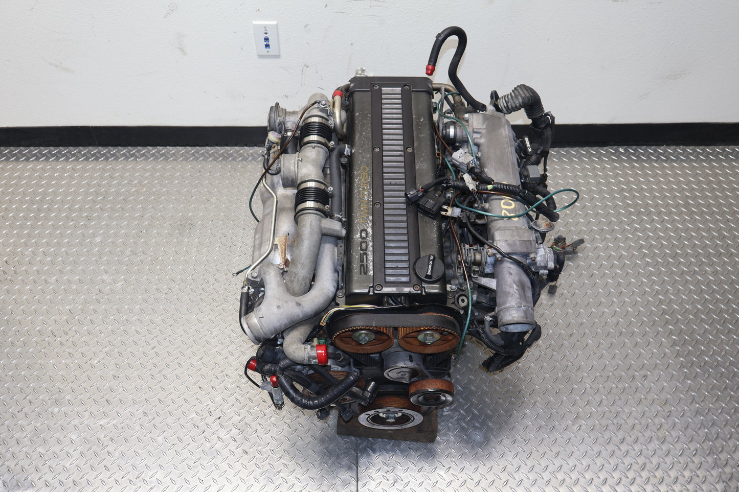 JDM Toyota 1JZ-GTE Non-VVTi Twin Turbo Engine – 2.5L Rear Sump