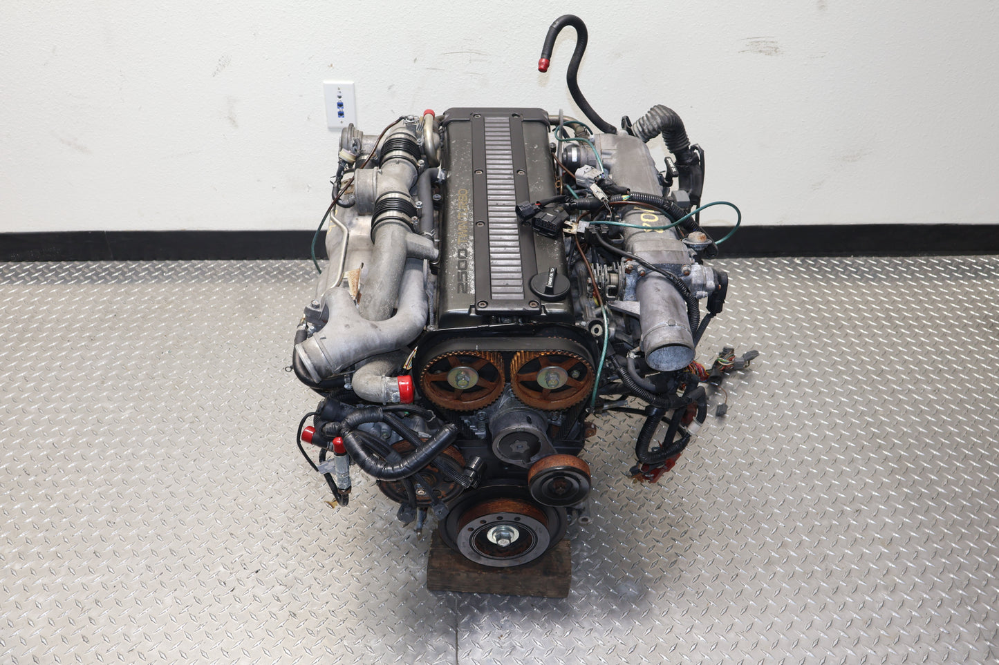 JDM Toyota 1JZ-GTE Non-VVTi Twin Turbo Engine – 2.5L Rear Sump