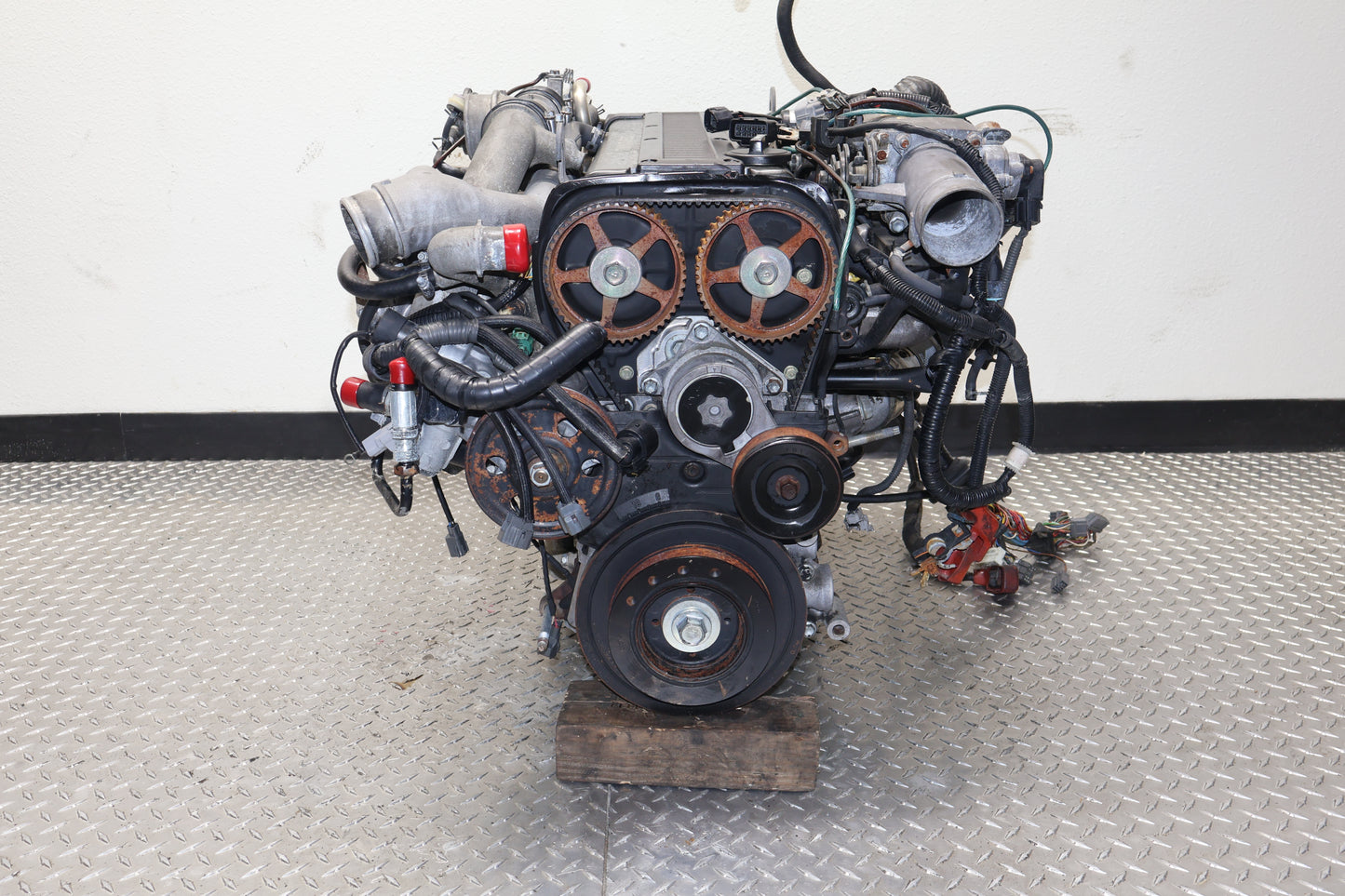 JDM Toyota 1JZ-GTE Non-VVTi Twin Turbo Engine – 2.5L Rear Sump