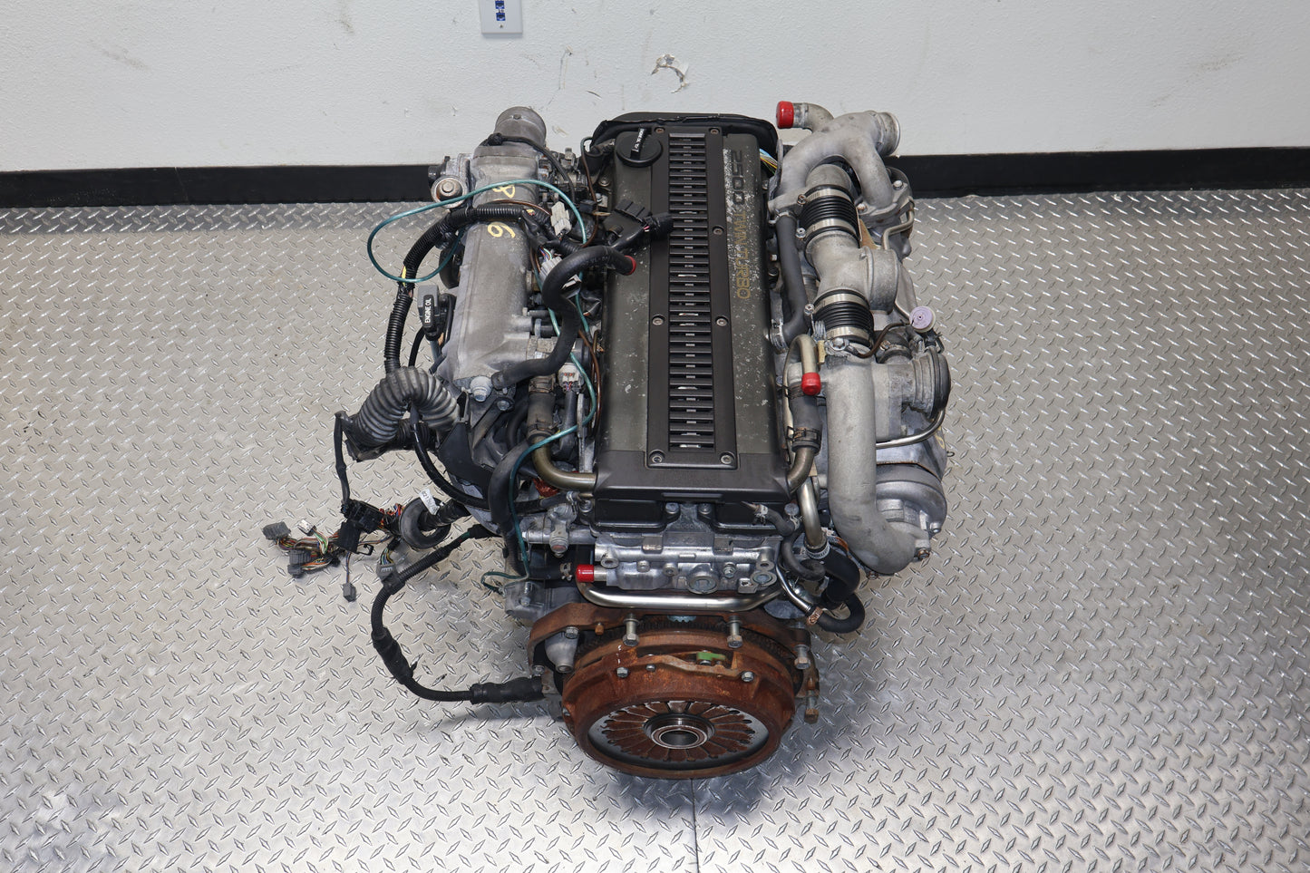 JDM Toyota 1JZ-GTE Non-VVTi Twin Turbo Engine – 2.5L Rear Sump