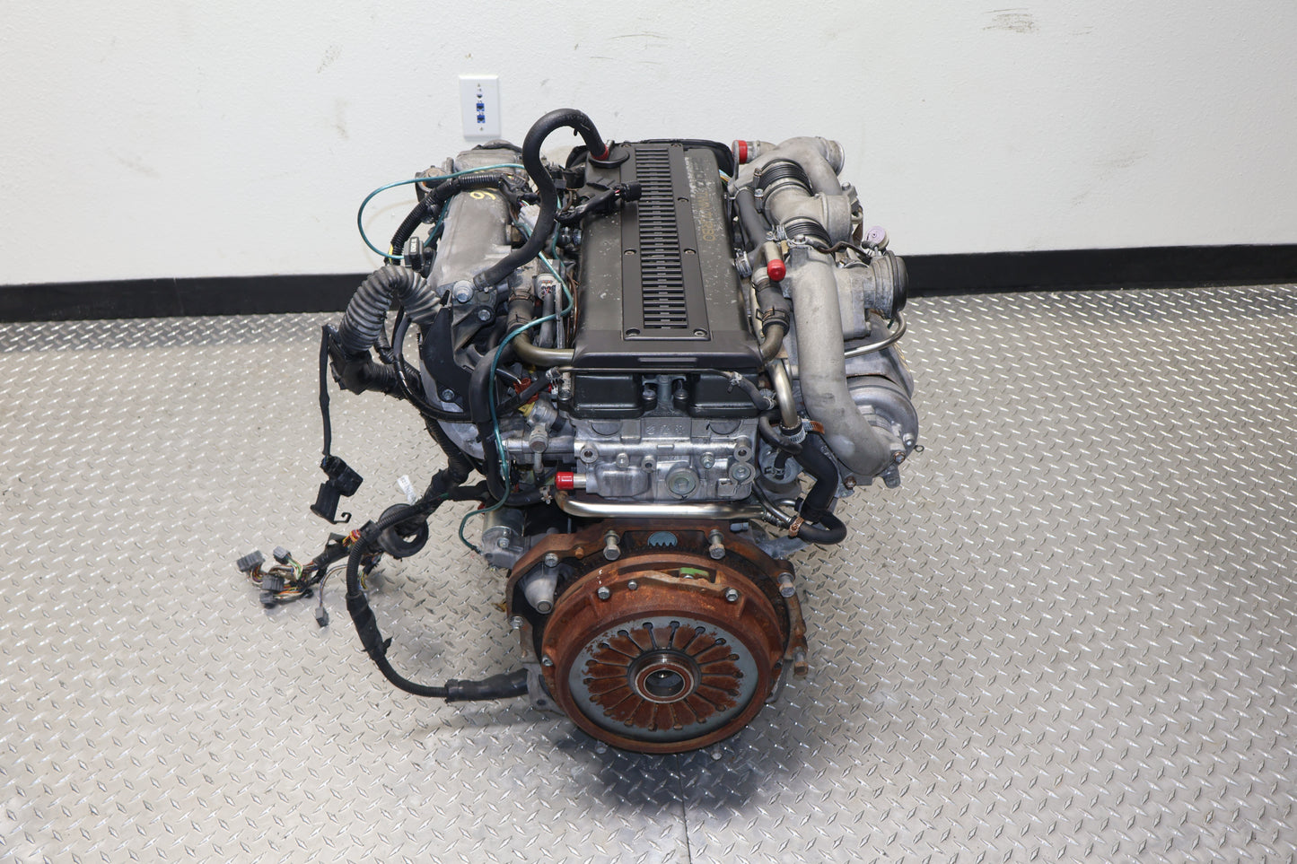 JDM Toyota 1JZ-GTE Non-VVTi Twin Turbo Engine – 2.5L Rear Sump