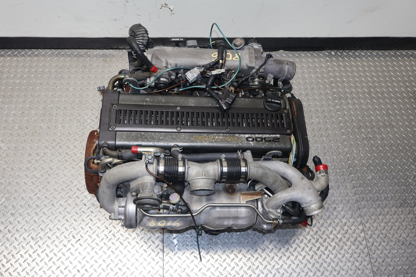 JDM Toyota 1JZ-GTE Non-VVTi Twin Turbo Engine – 2.5L Rear Sump