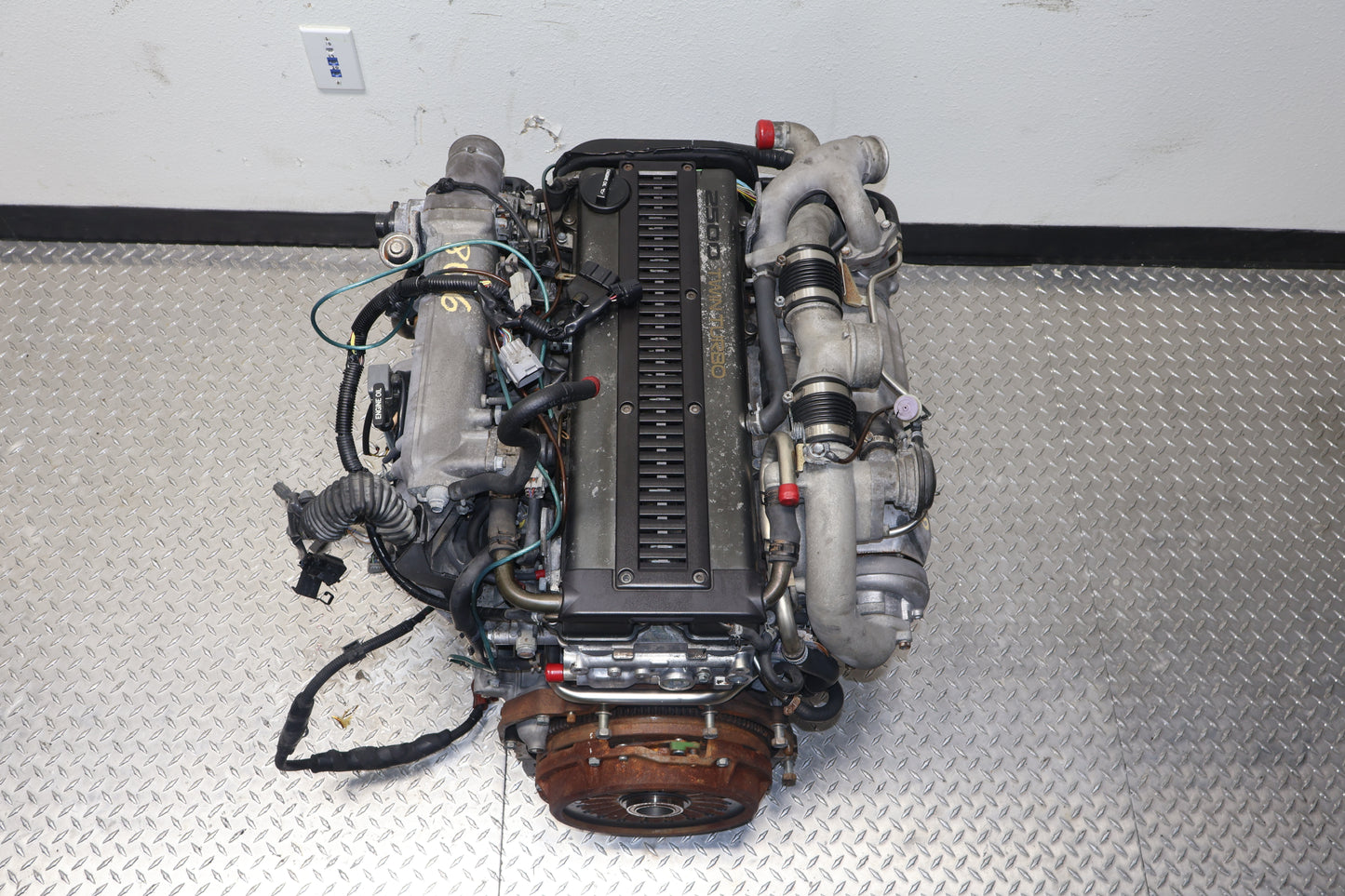 JDM Toyota 1JZ-GTE Non-VVTi Twin Turbo Engine – 2.5L Rear Sump