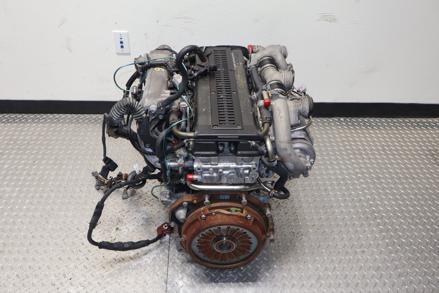 JDM Toyota 1JZ-GTE Non-VVTi Twin Turbo Engine – 2.5L Rear Sump