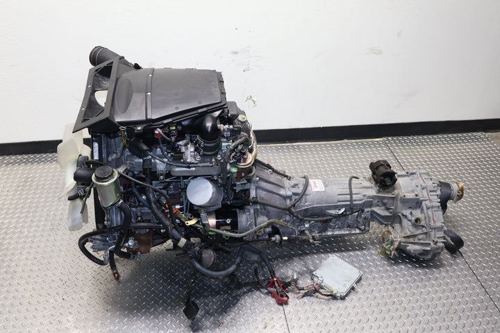 1993 1994 1995 1996 1997 1998 1999 2000 2001 2002 Toyota Hilux Surf 4Runner 3.0L Turbo Diesel Engine & AWD Automatic Transmission JDM 1KZ-TE