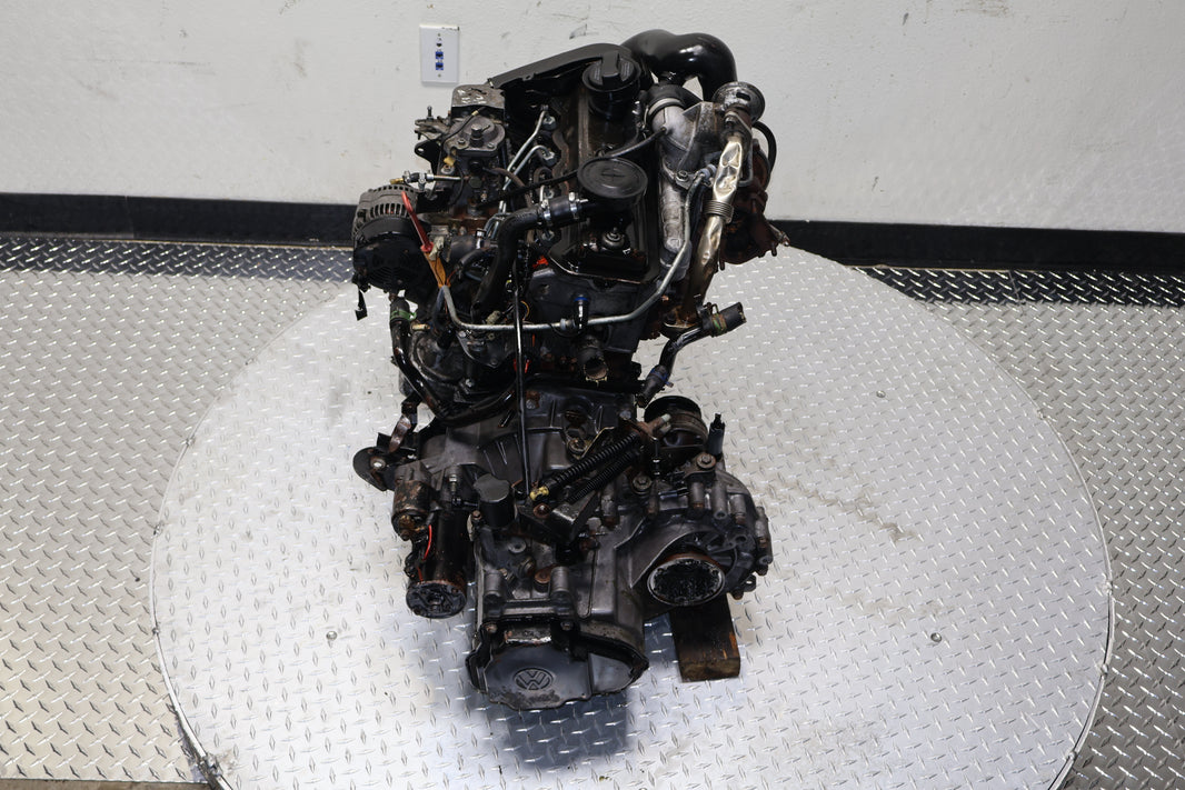 1993-1997 Volkswagen Golf AAZ 1.9L TURBO DIESEL ENGINE W/MANUAL TRANSMISSION