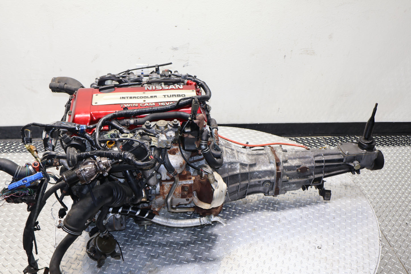 JDM SR20DET S13 Red Top Swap w/ 5-Speed MT & Wiring