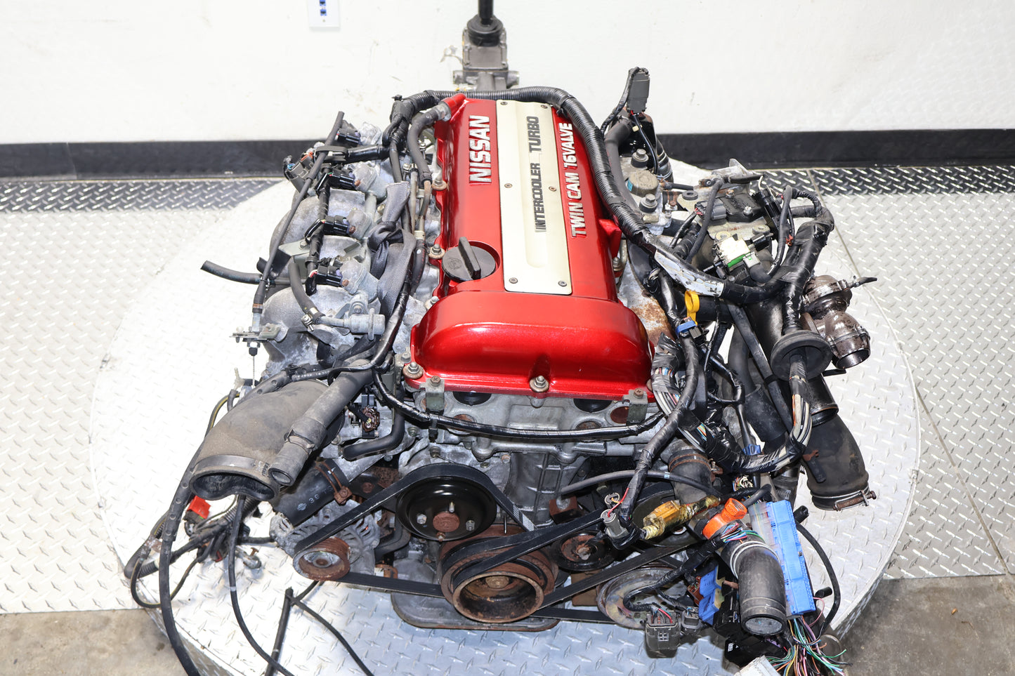 JDM SR20DET S13 Red Top Swap w/ 5-Speed MT & Wiring