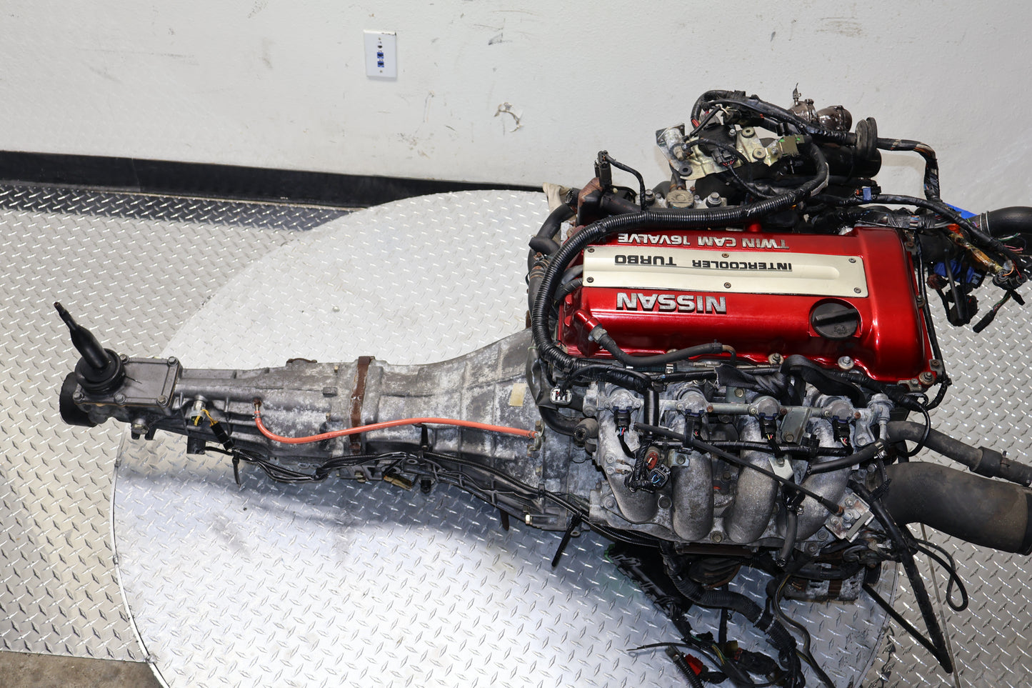 JDM SR20DET S13 Red Top Swap w/ 5-Speed MT & Wiring