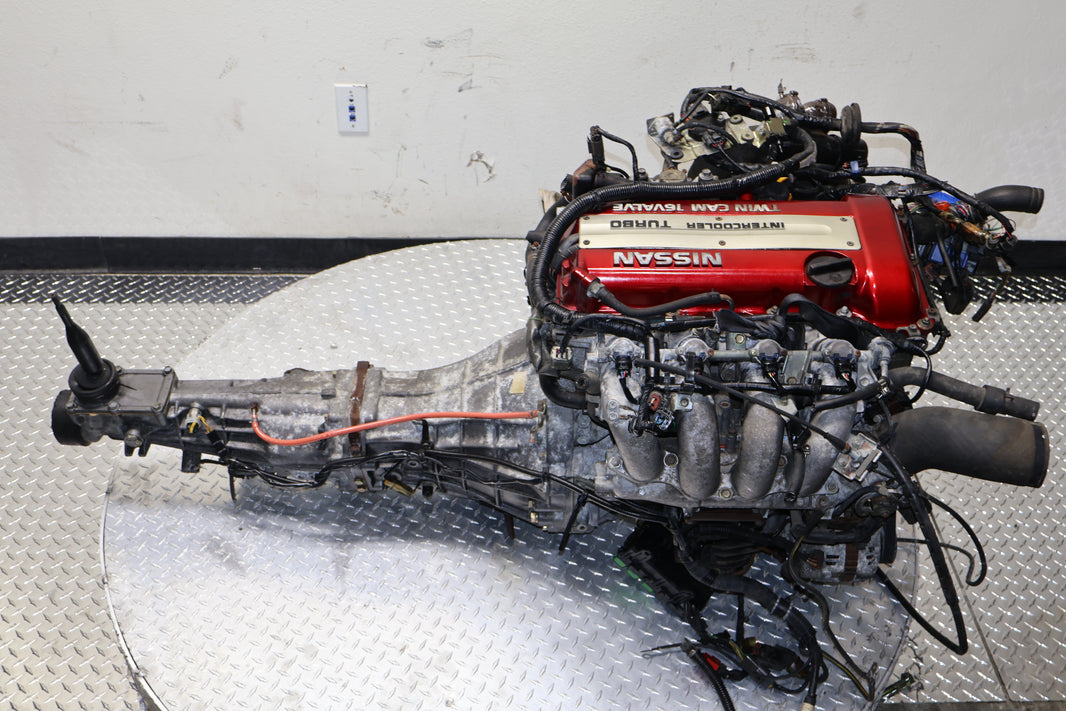 JDM SR20DET S13 Red Top Swap w/ 5-Speed MT & Wiring