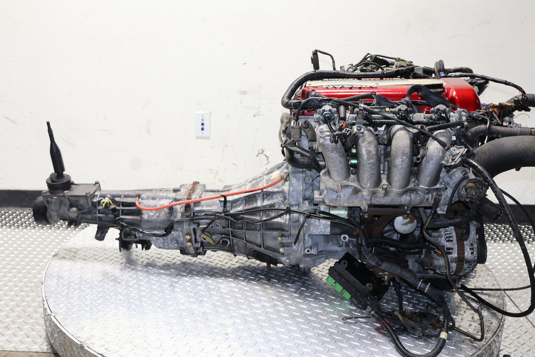 JDM SR20DET S13 Red Top Swap w/ 5-Speed MT & Wiring