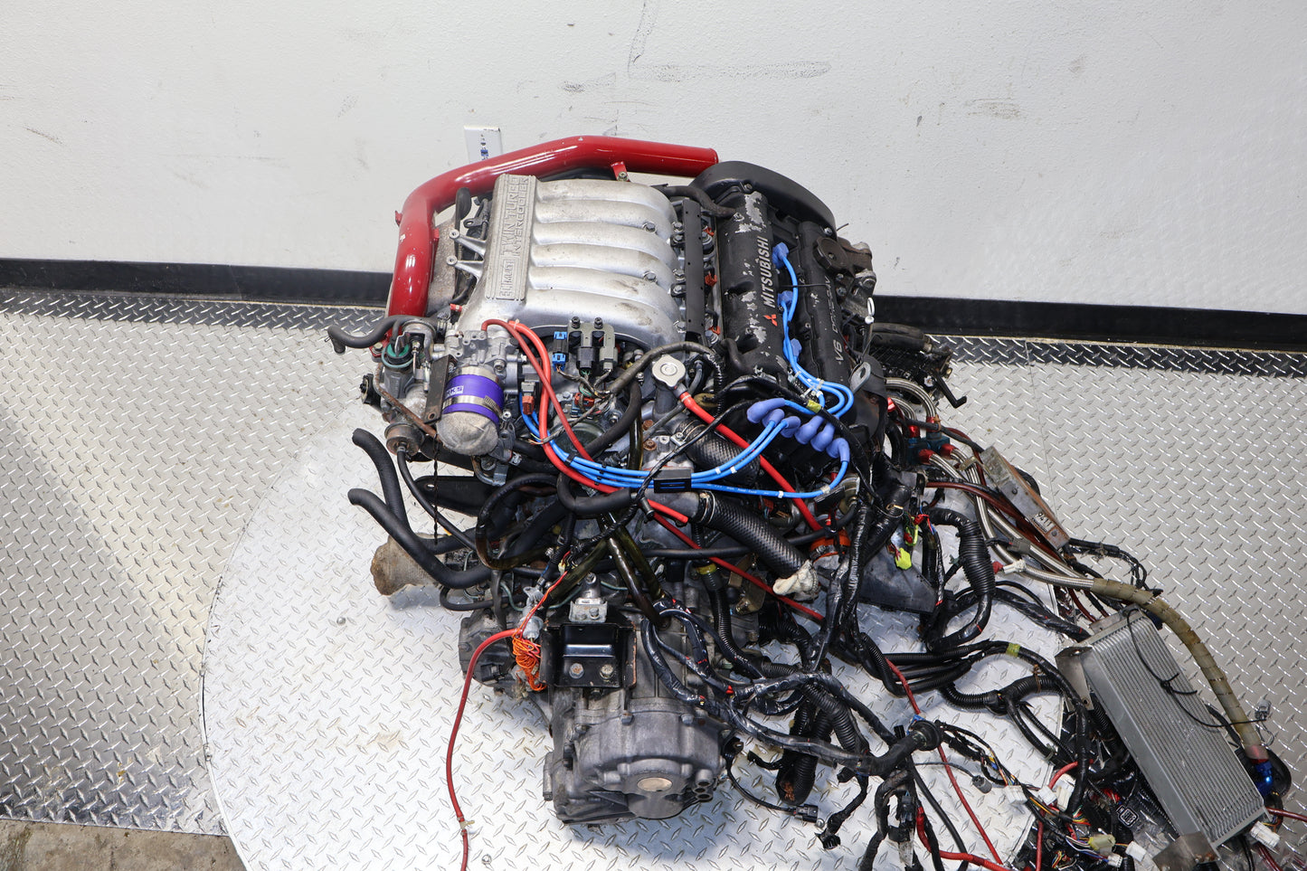 3000GT VR4 6G72 Twin Turbo AWD Engine w/ 5-Speed Trans