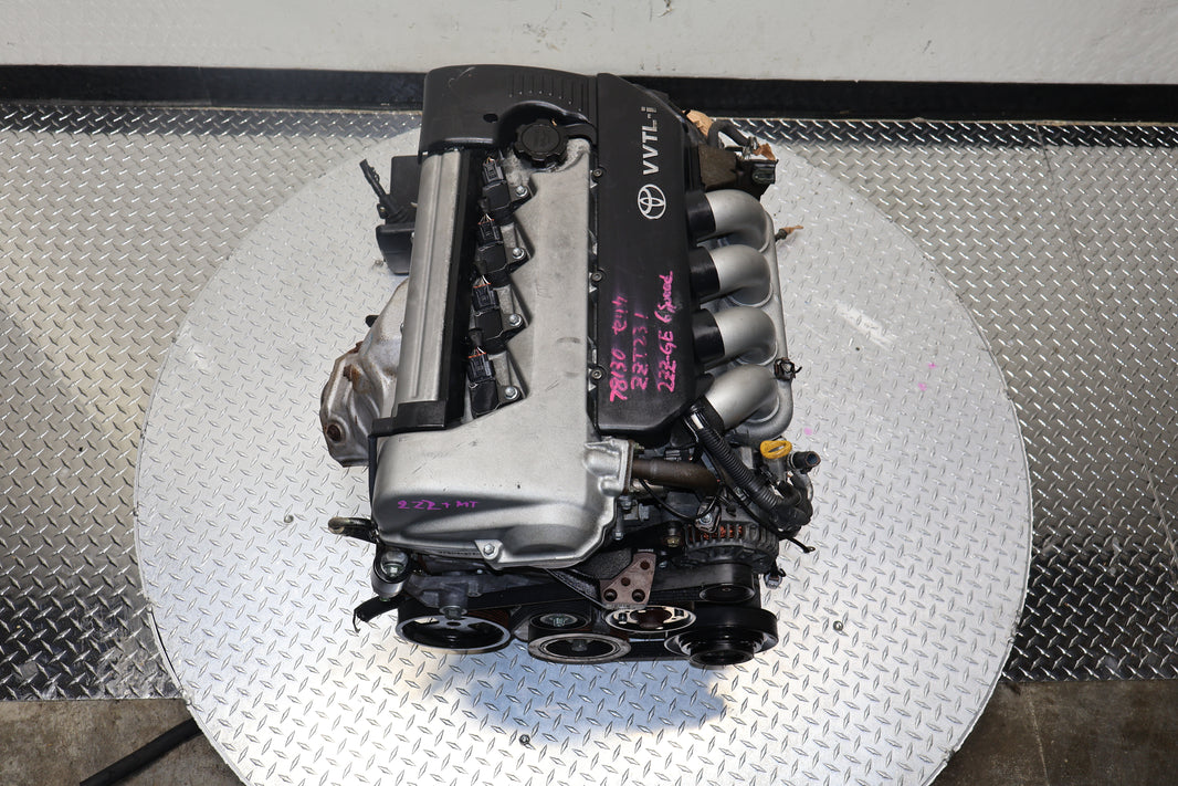2000-2005 Toyota Corolla XRS Engine & 6-Speed MT Swap JDM 2ZZGE VVTL-i