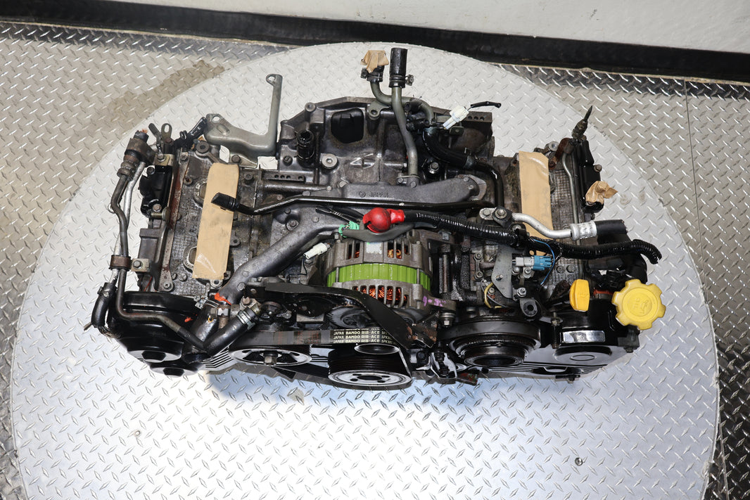2002–2005 Subaru WRX JDM EJ205 Motor | 2.0L DOHC Turbocharged NON AVCS Engine (Head and Block)