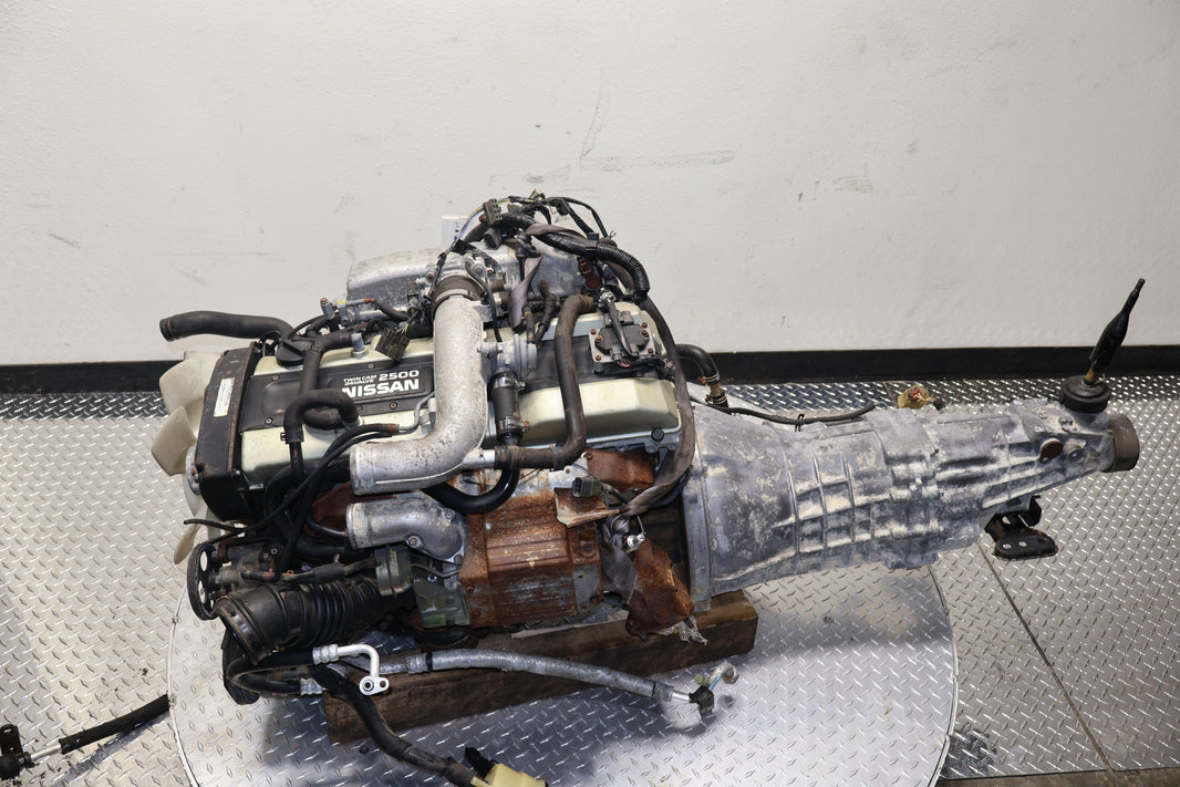 RB25DET Series 1 RWD Complete Engine + Manual Transmission JDM