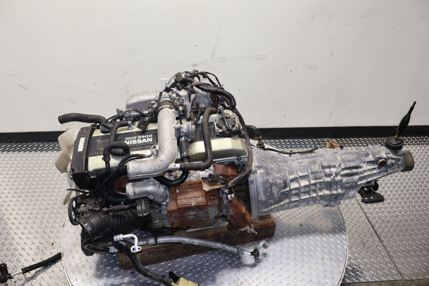 JDM RB25DET Series 2 RWD Complete Engine + Manual Transmission (2.5 L Turbo Straight-6)