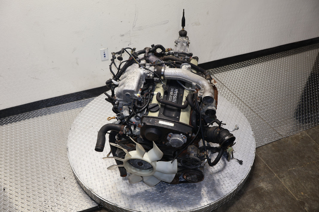 RB25DET Series 1 RWD Complete Engine + Manual Transmission JDM