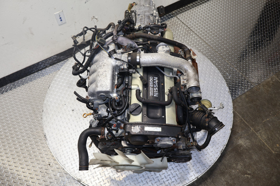 RB25DET Series 1 RWD Complete Engine + Manual Transmission JDM