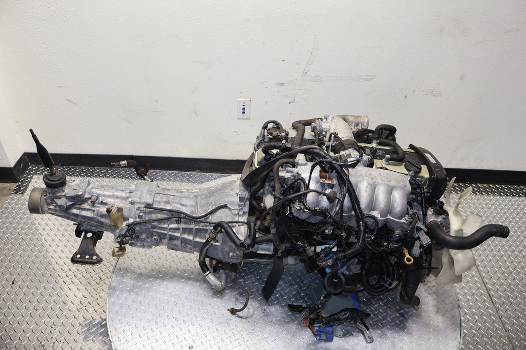 RB25DET Series 1 RWD Complete Engine + Manual Transmission JDM