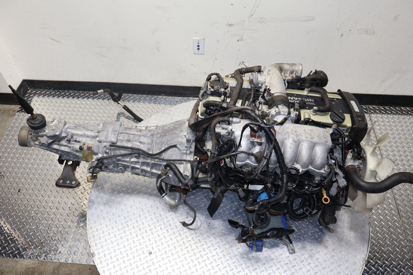 JDM RB25DET Series 2 RWD Complete Engine + Manual Transmission (2.5 L Turbo Straight-6)