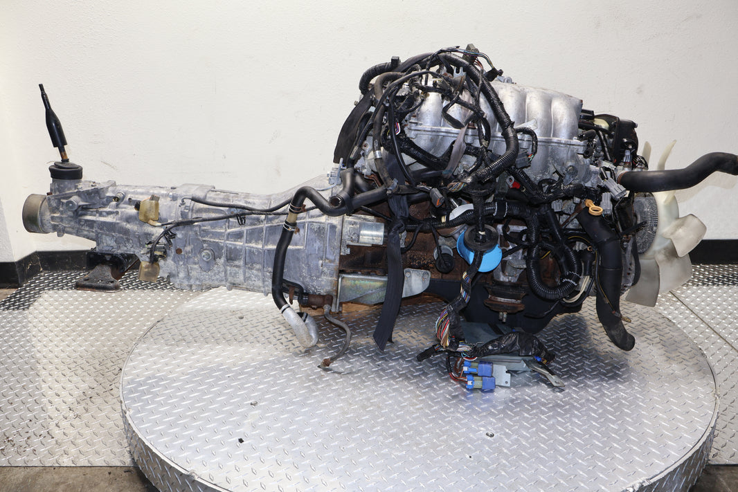 RB25DET Series 1 RWD Complete Engine + Manual Transmission JDM