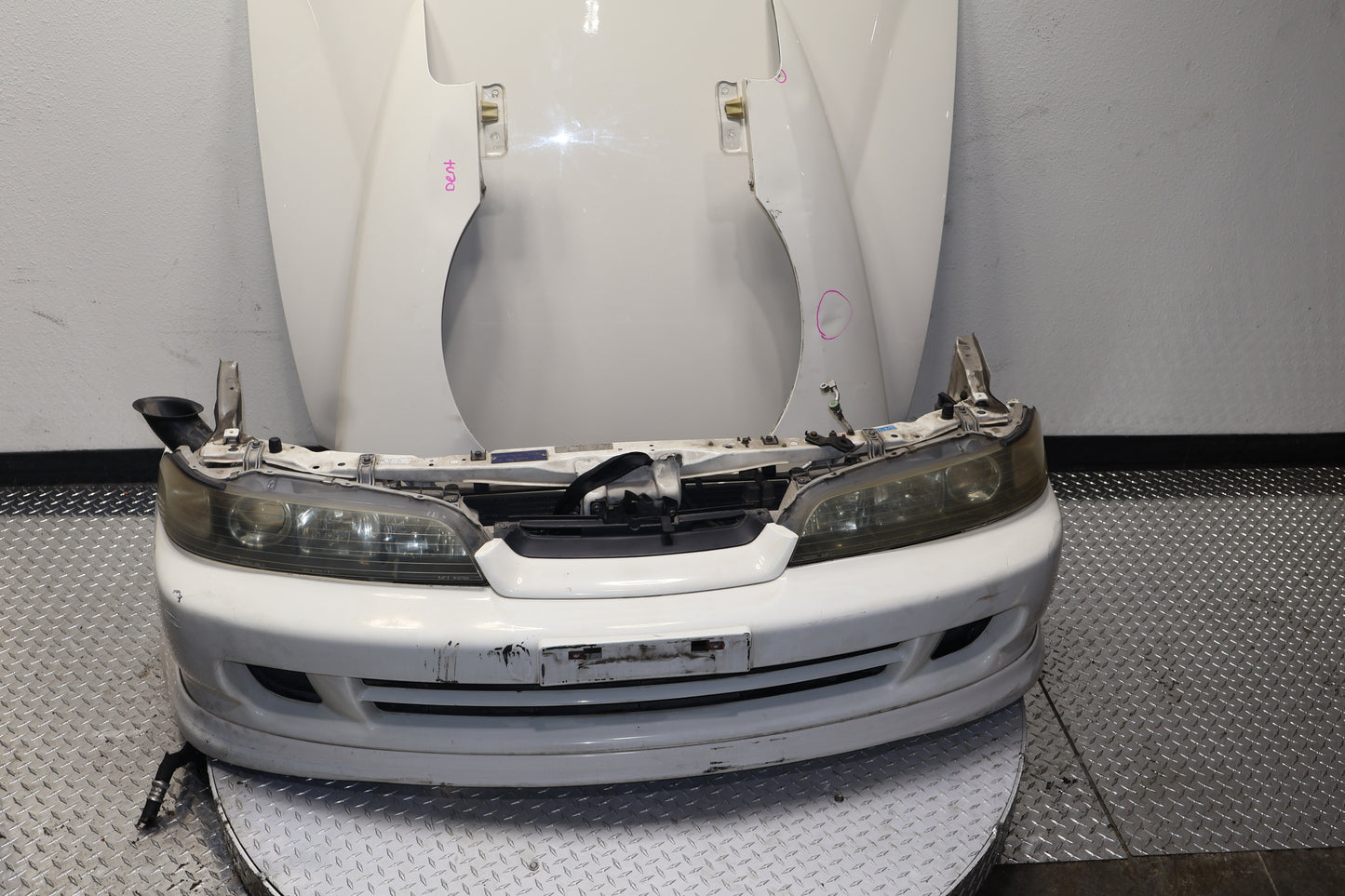 JDM Acura Integra DC2 Type R Complete Front End Front Nose Cut & Trunk & Type R Wing