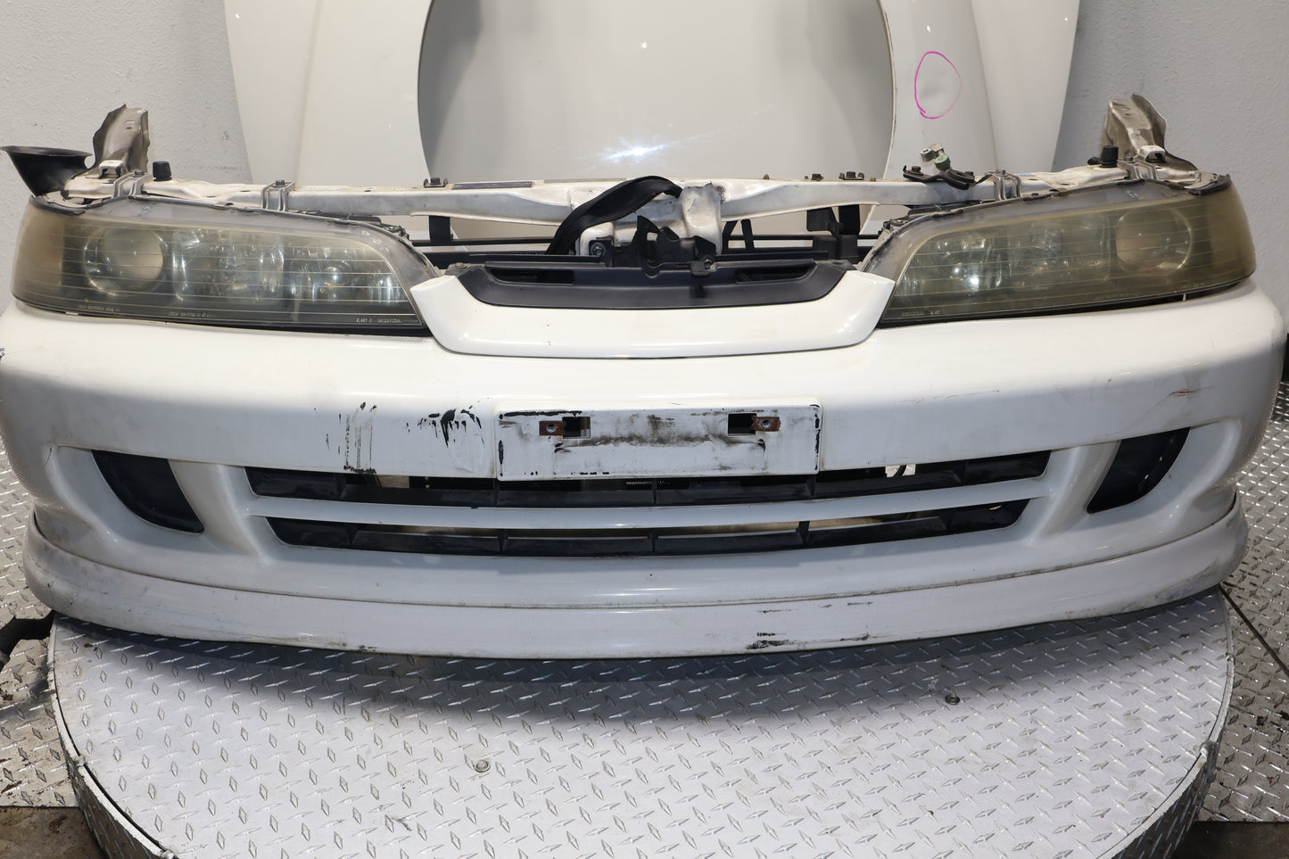 JDM Acura Integra DC2 Type R Complete Front End Front Nose Cut & Trunk & Type R Wing