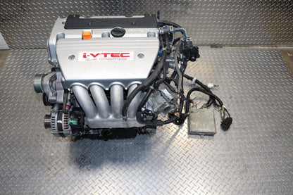 JDM K24A TYPE-S 2.4L ACURA TSX 04 05 06 I-VTEC DOHC ENGINE 3-LOB MOTOR RBB HEAD