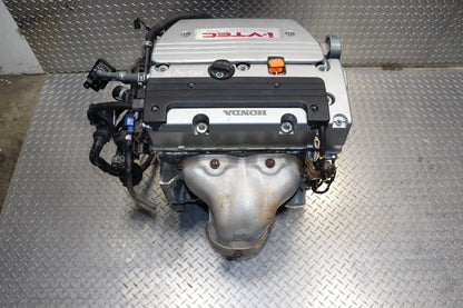 JDM K24A TYPE-S 2.4L ACURA TSX 04 05 06 I-VTEC DOHC ENGINE 3-LOB MOTOR RBB HEAD