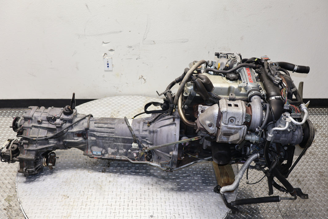 Toyota 4Runner Hilux Prado JDM 2L-TE Motor | 2.4L EFI Turbo Diesel Engine & AWD Transmission