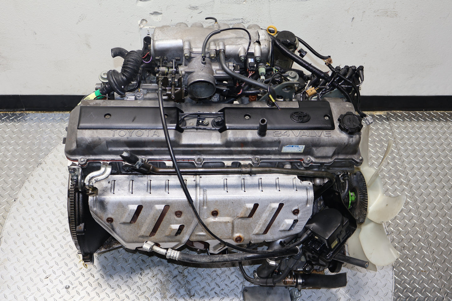 1998-2000 Toyota Land Cruiser 1FZ-FE JDM Engine | 4.5L Inline-6 DOHC 24-Valve Coil Pack Type Motor