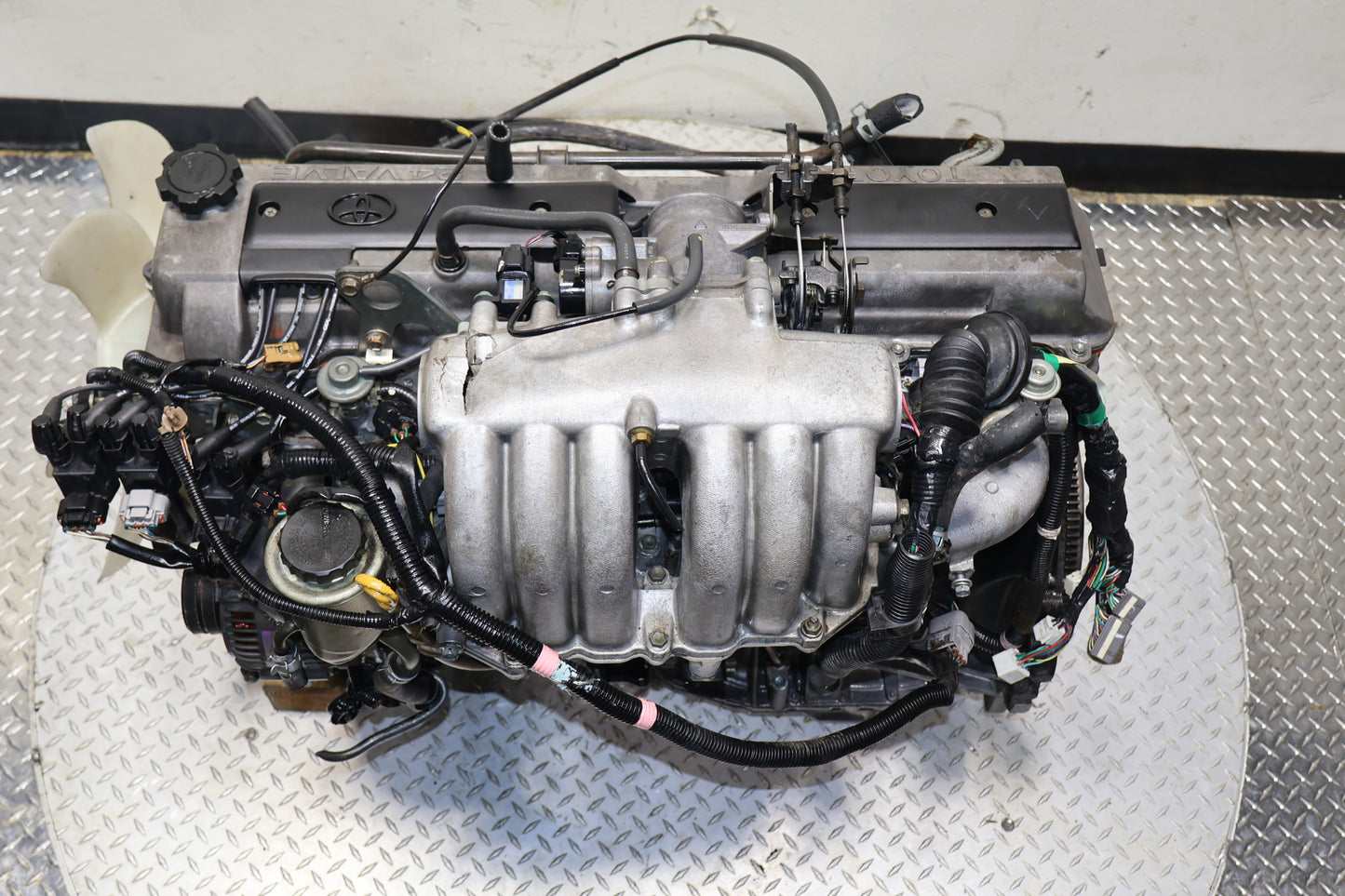 1998-2000 Toyota Land Cruiser 1FZ-FE JDM Engine | 4.5L Inline-6 DOHC 24-Valve Coil Pack Type Motor