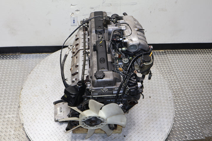 1998 1999 2000 Toyota Land Cruiser 4.5L Inline-6 DOHC 24V Coil Pack Engine JDM 1FZ-FE