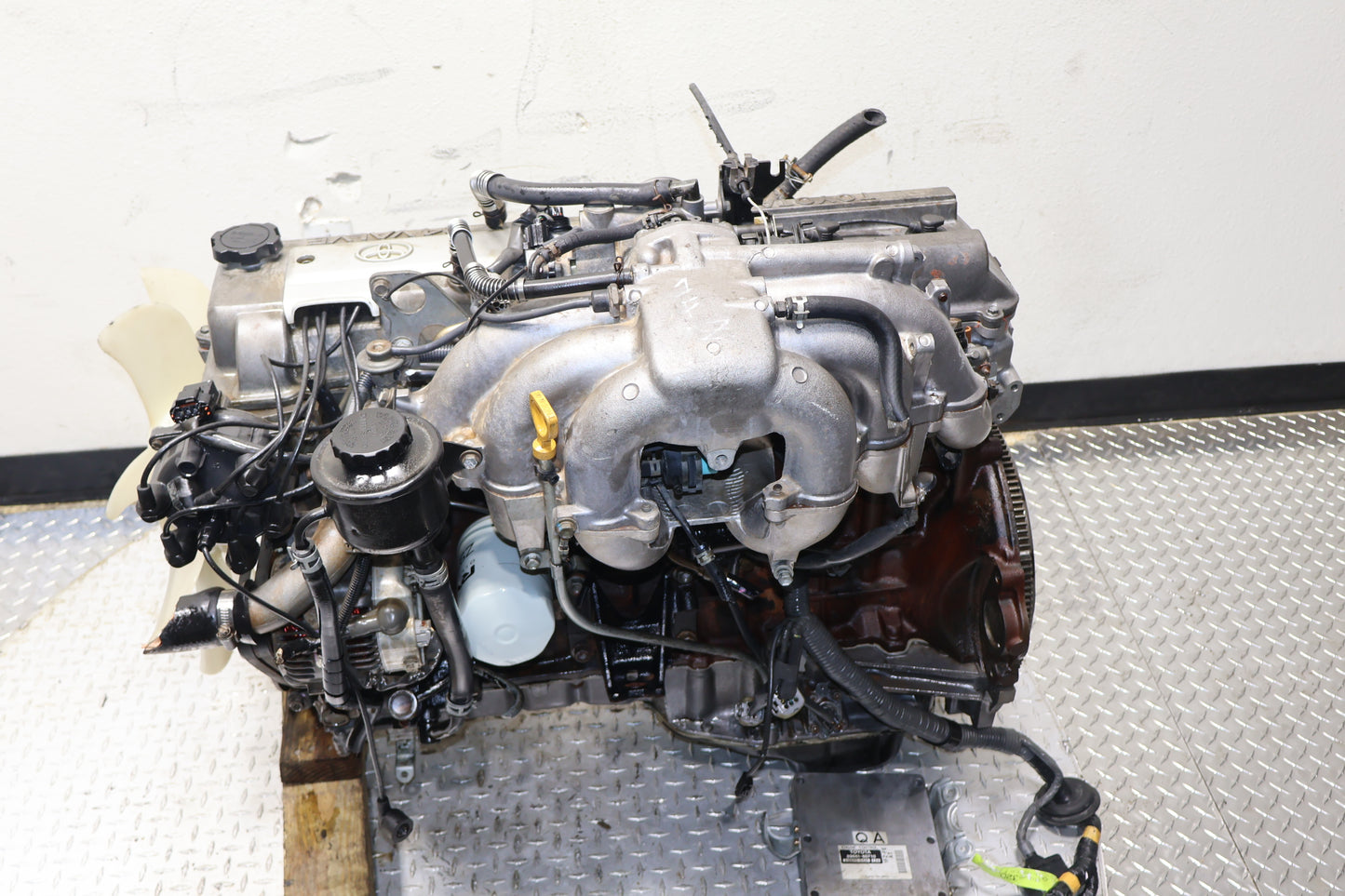 1995 1996 1997 Toyota Land Cruiser 4.5L Inline-6 DOHC 24V Distributor Engine JDM 1FZ-FE