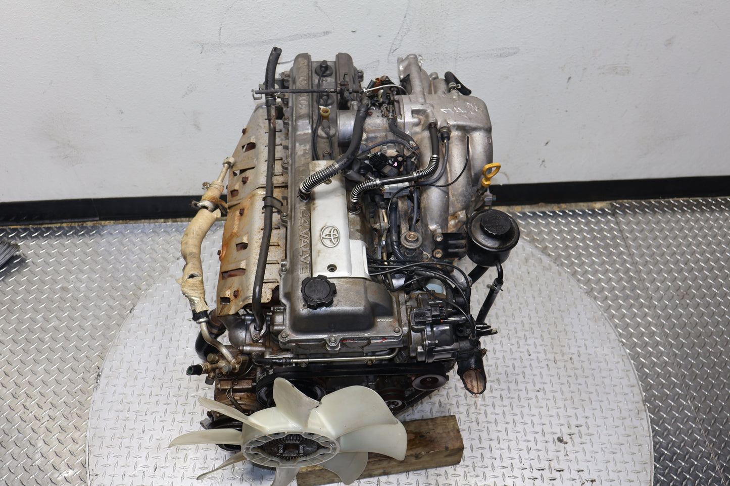 1995 1996 1997 Toyota Land Cruiser 4.5L Inline-6 DOHC 24V Distributor Engine JDM 1FZ-FE