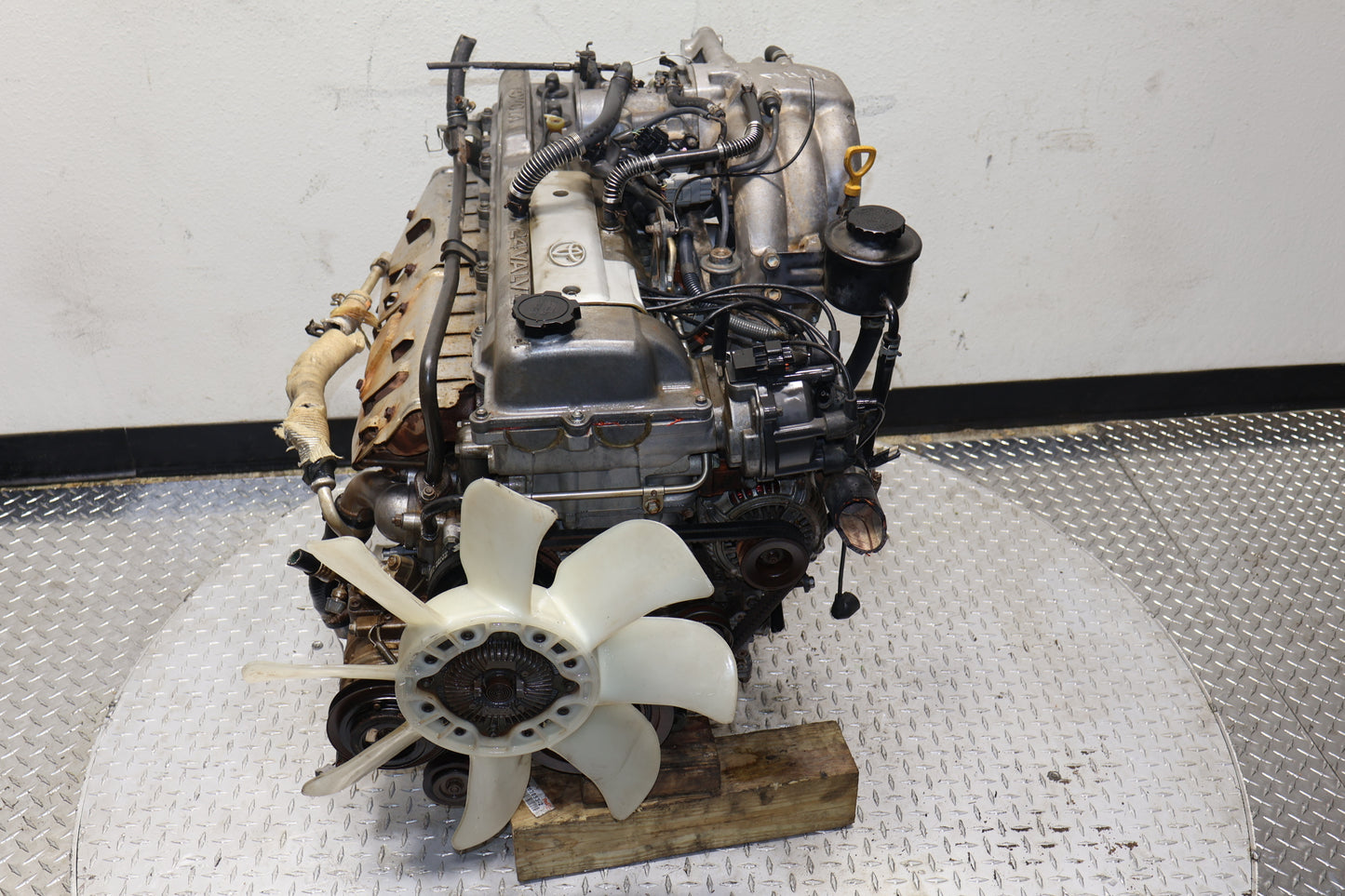 1995 1996 1997 Toyota Land Cruiser 4.5L Inline-6 DOHC 24V Distributor Engine JDM 1FZ-FE