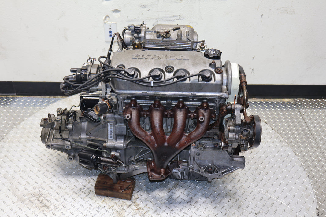 1996–2000 Honda Civic JDM D16ZC Engine | 1.6L SOHC Non-VTEC Motor & 5-Speed Manual Transmission (D16Y7 Replacement)