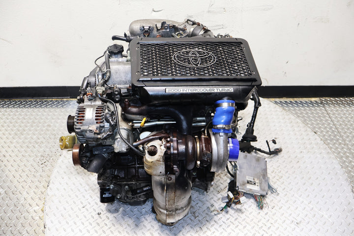 Toyota Caldina 4th Gen 2.0L 4 Cylinder Turbo Engine JDM 3S-GTE ST246 MR2 Celica
